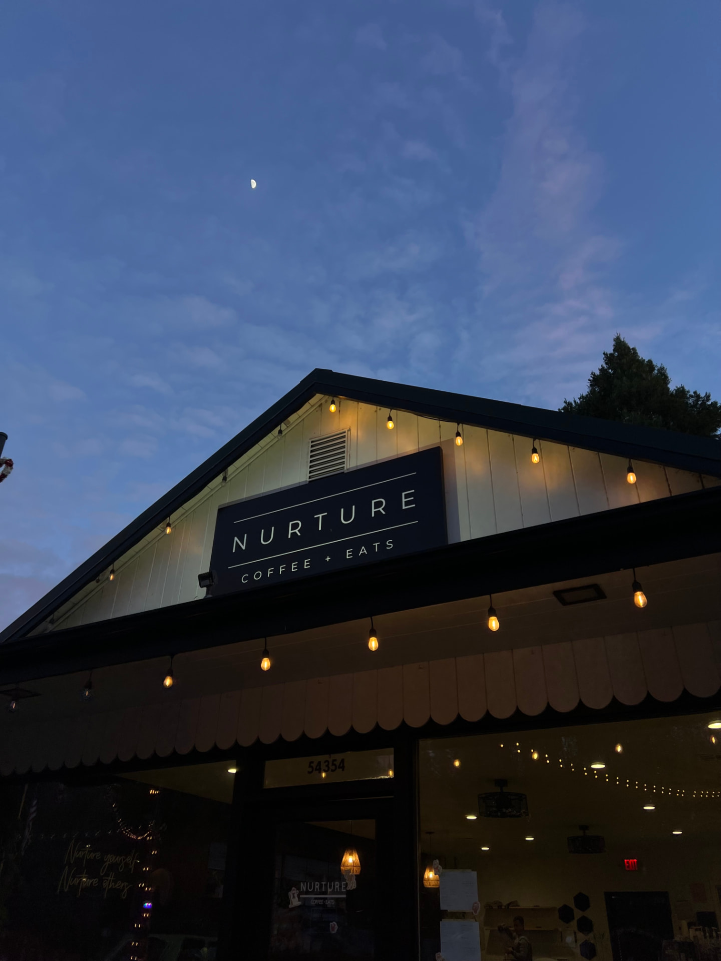 Nurture Coffee + Eats at Bass Lake